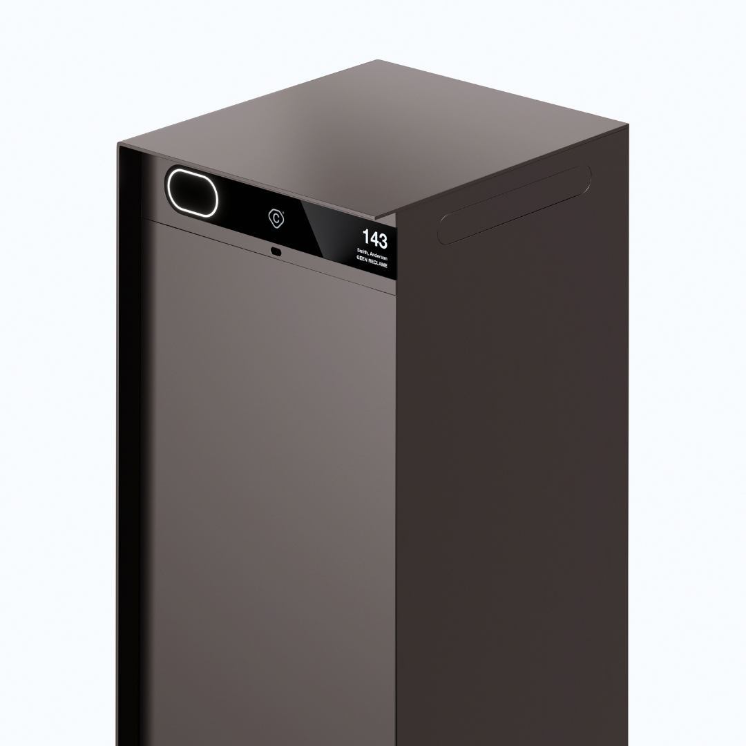Custo® De Slimme Pakketbrievenbus - Custo1 - Aluminium