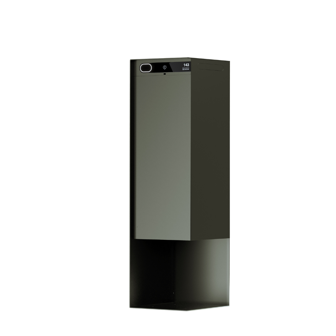 Custo® De Slimme Pakketbrievenbus - Custo1 - Aluminium